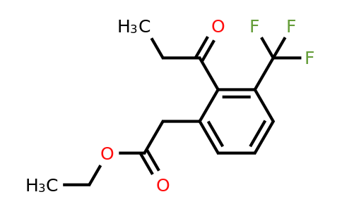 1806604-22-7 | Ethyl 2-propionyl-3-(trifluoromethyl)phenylacetate