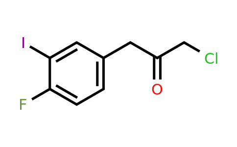1806604-71-6 | 1-Chloro-3-(4-fluoro-3-iodophenyl)propan-2-one