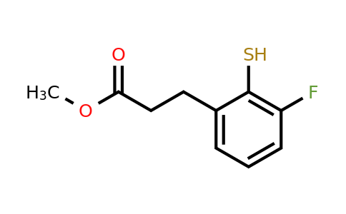 1806604-90-9 | Methyl 3-fluoro-2-mercaptophenylpropanoate