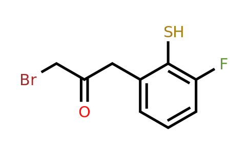 1806605-40-2 | 1-Bromo-3-(3-fluoro-2-mercaptophenyl)propan-2-one