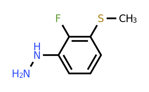 1806605-65-1 | 1-(2-Fluoro-3-(methylthio)phenyl)hydrazine