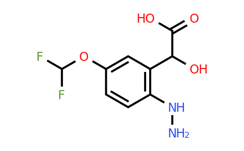 1806606-02-9 | 5-(Difluoromethoxy)-2-hydrazinylmandelic acid