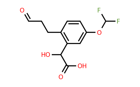 1806606-31-4 | 5-(Difluoromethoxy)-2-(3-oxopropyl)mandelic acid