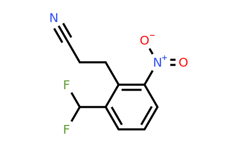 1806607-03-3 | 2-(Difluoromethyl)-6-nitrophenylpropanenitrile
