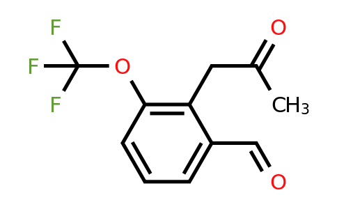 1806607-17-9 | 2-(2-Oxopropyl)-3-(trifluoromethoxy)benzaldehyde