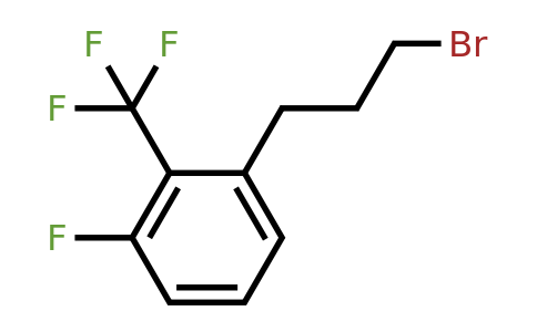 1806607-19-1 | 2-(3-Bromopropyl)-6-fluorobenzotrifluoride