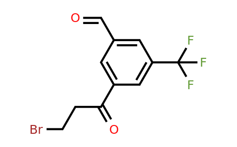 1806607-49-7 | 3-(3-Bromopropanoyl)-5-(trifluoromethyl)benzaldehyde