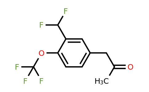 1806607-54-4 | 1-(3-(Difluoromethyl)-4-(trifluoromethoxy)phenyl)propan-2-one