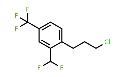 1806607-63-5 | 4-(3-Chloropropyl)-3-(difluoromethyl)benzotrifluoride