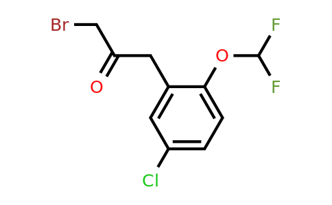 1806607-76-0 | 1-Bromo-3-(5-chloro-2-(difluoromethoxy)phenyl)propan-2-one