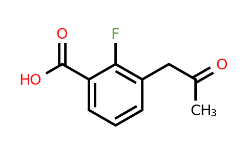 1806608-31-0 | 2-Fluoro-3-(2-oxopropyl)benzoic acid