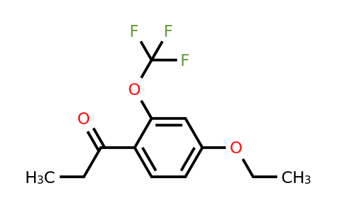 1806610-47-8 | 1-(4-Ethoxy-2-(trifluoromethoxy)phenyl)propan-1-one