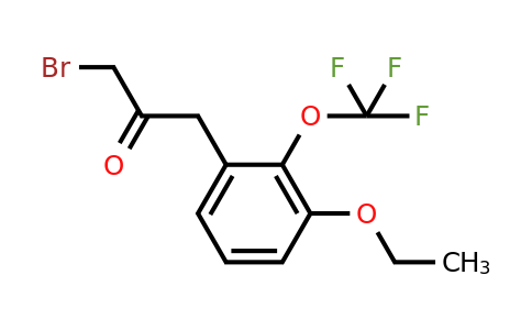1806610-81-0 | 1-Bromo-3-(3-ethoxy-2-(trifluoromethoxy)phenyl)propan-2-one