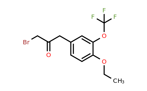 1806610-88-7 | 1-Bromo-3-(4-ethoxy-3-(trifluoromethoxy)phenyl)propan-2-one