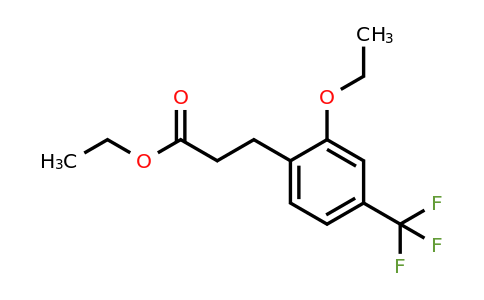 1806611-18-6 | Ethyl 3-(2-ethoxy-4-(trifluoromethyl)phenyl)propanoate