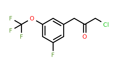 1806613-08-0 | 1-Chloro-3-(3-fluoro-5-(trifluoromethoxy)phenyl)propan-2-one