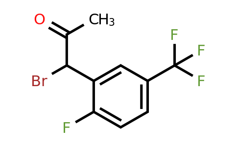 1806613-14-8 | 1-Bromo-1-(2-fluoro-5-(trifluoromethyl)phenyl)propan-2-one