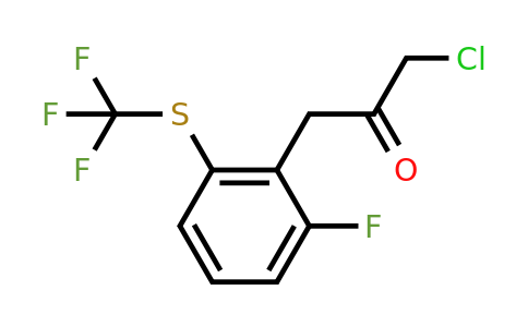 1806613-92-2 | 1-Chloro-3-(2-fluoro-6-(trifluoromethylthio)phenyl)propan-2-one