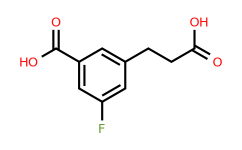1806613-99-9 | 3-(2-Carboxyethyl)-5-fluorobenzoic acid