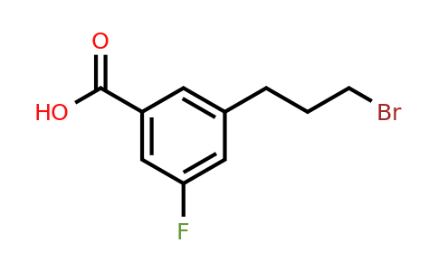 1806614-12-9 | 3-(3-Bromopropyl)-5-fluorobenzoic acid
