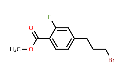 1806615-12-2 | Methyl 4-(3-bromopropyl)-2-fluorobenzoate