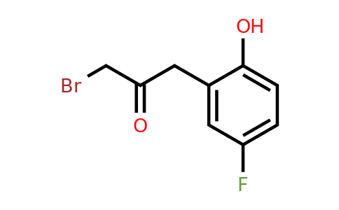 1806615-72-4 | 1-Bromo-3-(5-fluoro-2-hydroxyphenyl)propan-2-one