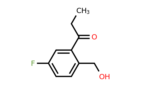 1806616-02-3 | 1-(5-Fluoro-2-(hydroxymethyl)phenyl)propan-1-one