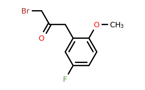 1806616-71-6 | 1-Bromo-3-(5-fluoro-2-methoxyphenyl)propan-2-one