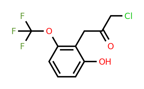 1806616-85-2 | 2-(3-Chloro-2-oxopropyl)-3-(trifluoromethoxy)phenol