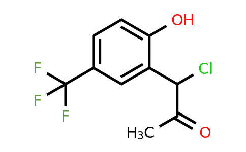 1806617-05-9 | 2-(1-Chloro-2-oxopropyl)-4-(trifluoromethyl)phenol