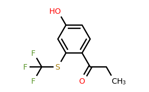 1806617-22-0 | 4-Propionyl-3-(trifluoromethylthio)phenol