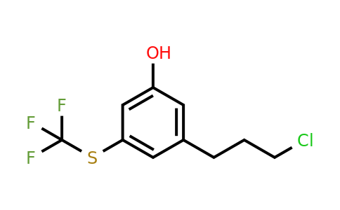 1806617-30-0 | 3-(3-Chloropropyl)-5-(trifluoromethylthio)phenol