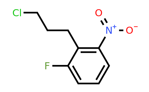 1806617-43-5 | 1-(3-Chloropropyl)-2-fluoro-6-nitrobenzene