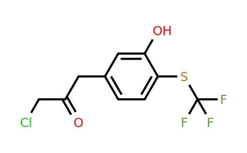 1806617-48-0 | 5-(3-Chloro-2-oxopropyl)-2-(trifluoromethylthio)phenol