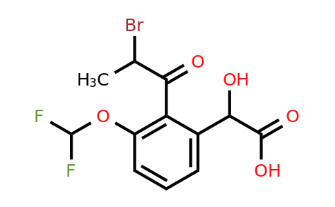 1806617-91-3 | 2-(2-Bromopropanoyl)-3-(difluoromethoxy)mandelic acid
