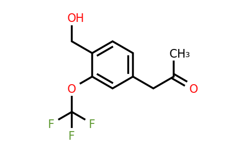 1806621-21-5 | 4-(2-Oxopropyl)-2-(trifluoromethoxy)benzylalcohol