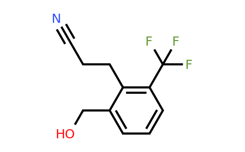 1806621-70-4 | 3-(2-(Hydroxymethyl)-6-(trifluoromethyl)phenyl)propanenitrile