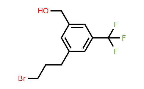 1806621-75-9 | 3-(3-Bromopropyl)-5-(trifluoromethyl)benzylalcohol