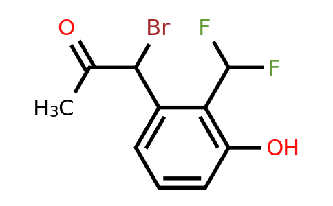 1806624-02-1 | 1-Bromo-1-(2-(difluoromethyl)-3-hydroxyphenyl)propan-2-one