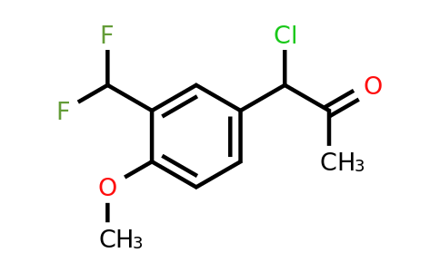 1806624-43-0 | 1-Chloro-1-(3-(difluoromethyl)-4-methoxyphenyl)propan-2-one