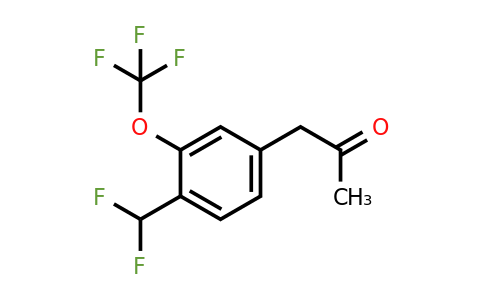1806624-82-7 | 1-(4-(Difluoromethyl)-3-(trifluoromethoxy)phenyl)propan-2-one