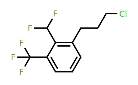 1806624-85-0 | 3-(3-Chloropropyl)-2-(difluoromethyl)benzotrifluoride