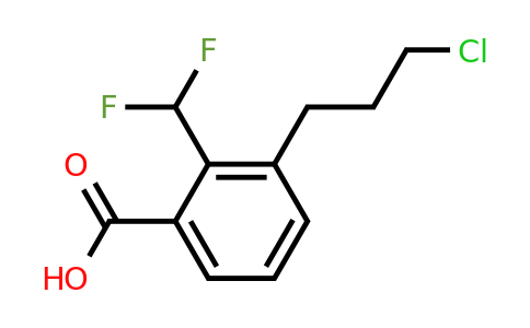 1806624-95-2 | 3-(3-Chloropropyl)-2-(difluoromethyl)benzoic acid