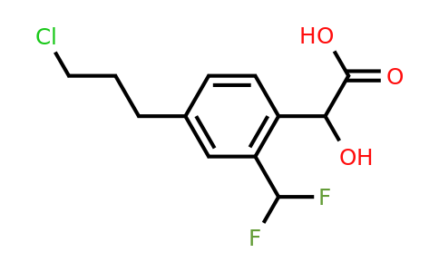 1806625-09-1 | 4-(3-Chloropropyl)-2-(difluoromethyl)mandelic acid