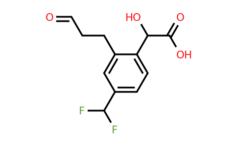 1806625-10-4 | 4-(Difluoromethyl)-2-(3-oxopropyl)mandelic acid