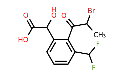 1806625-11-5 | 2-(2-Bromopropanoyl)-3-(difluoromethyl)mandelic acid