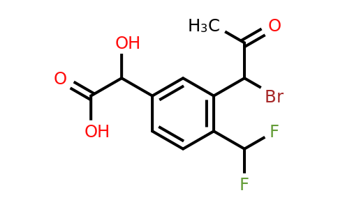 1806625-21-7 | 3-(1-Bromo-2-oxopropyl)-4-(difluoromethyl)mandelic acid