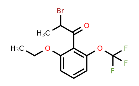 1806625-91-1 | 2-Bromo-1-(2-ethoxy-6-(trifluoromethoxy)phenyl)propan-1-one