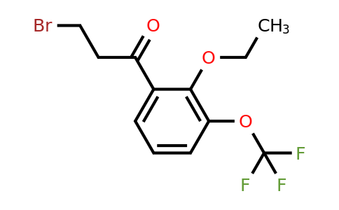 1806625-95-5 | 3-Bromo-1-(2-ethoxy-3-(trifluoromethoxy)phenyl)propan-1-one