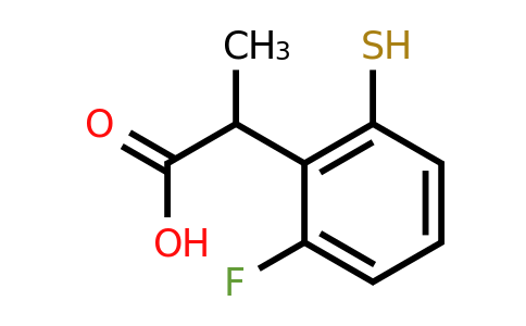1806626-98-1 | 2-Fluoro-6-mercaptophenylpropanoic acid
